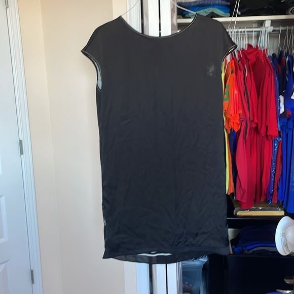 Max Studio Casual Geometric Pattern Black and White Dress Size S - Picture 9 of 14